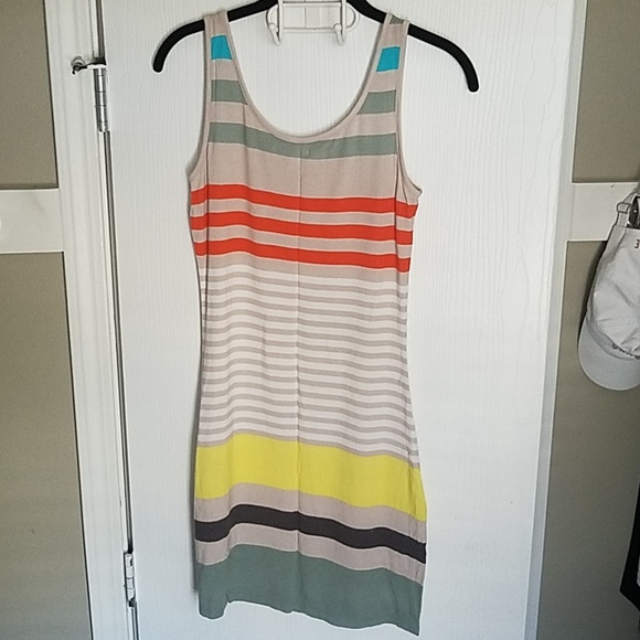 Lapis Striped Tank Dress - Picture 4 of 8